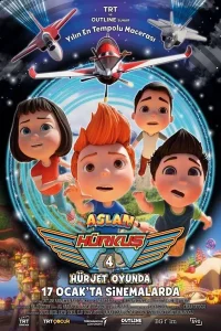 Aslan Hürkuş 4: Hürjet Oyunda posteri