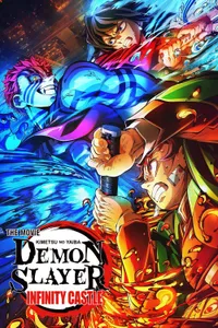 Demon Slayer Kimetsu No Yaiba Infinity Castle posteri