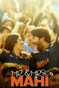 Mr & Mrs Mahi posteri