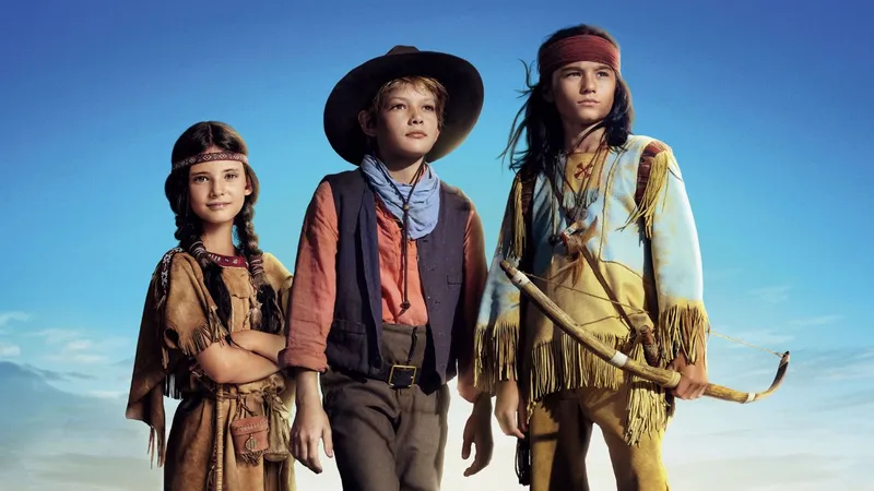The Young Chief Winnetou izle posteri