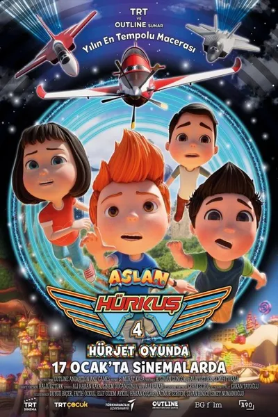 Aslan Hürkuş 4: Hürjet Oyunda izle posteri