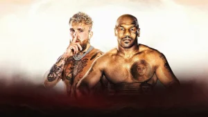 Jake Paul vs. Mike Tyson posteri