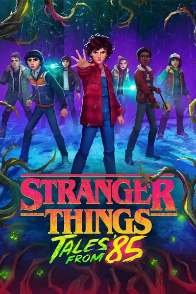 Stranger Things Sene 1985 - Stranger Things Tales from '85 posteri