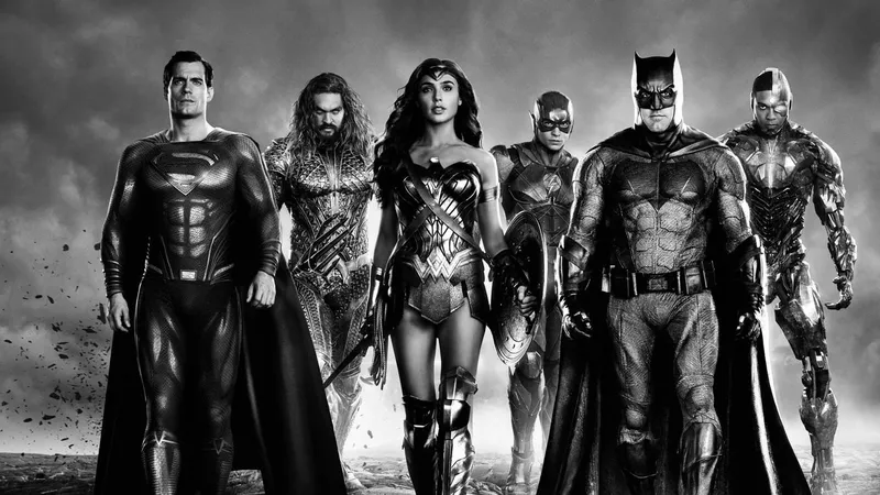 Zack Snyder's Justice League izle posteri